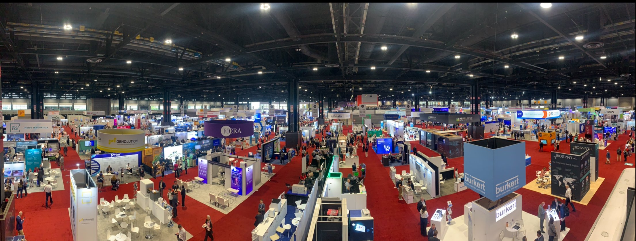 ADLM2025 Exhibit Hall